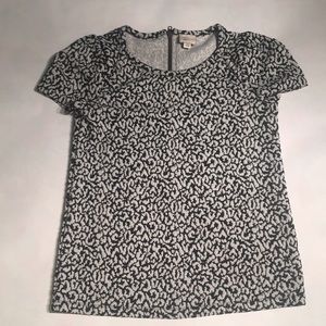 NWOT Anthropologie Cheetah Shirt